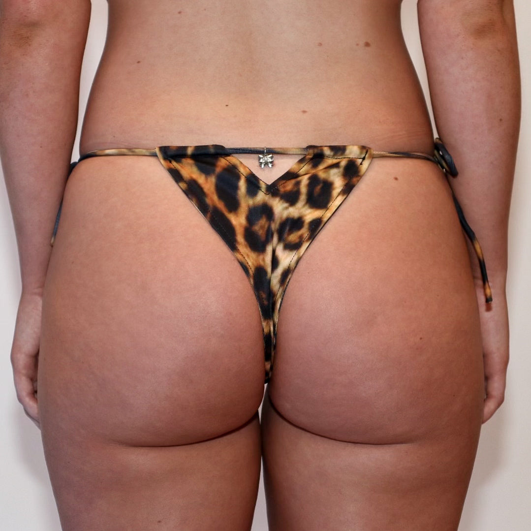 LEOPARD CHARM BIKINI BOTTOM