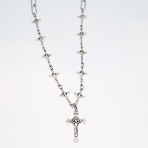 11X CROSS NECKLACE [LONG]