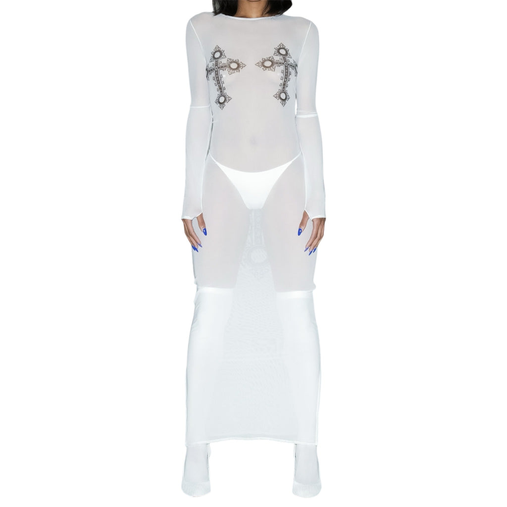 DESIRES DRESS [WHITE]