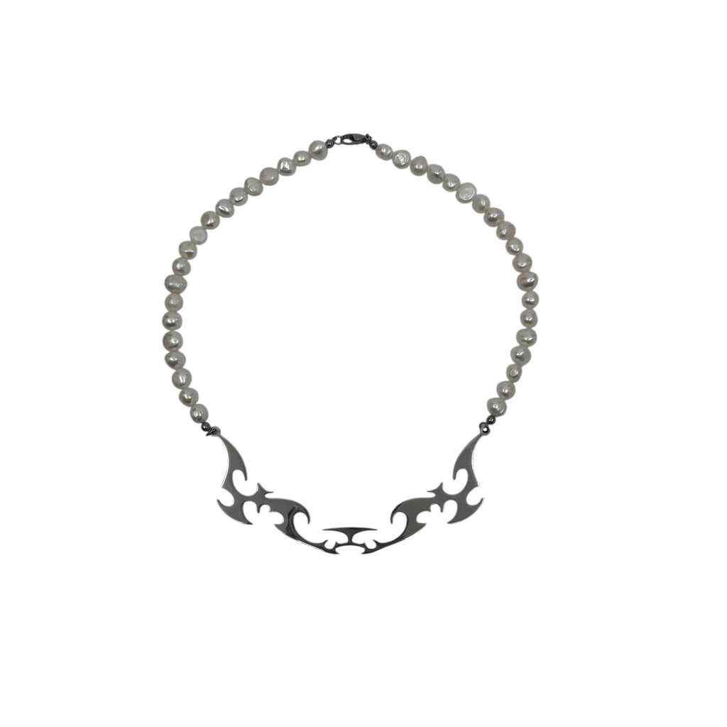 PEARL SLICE NECKLACE