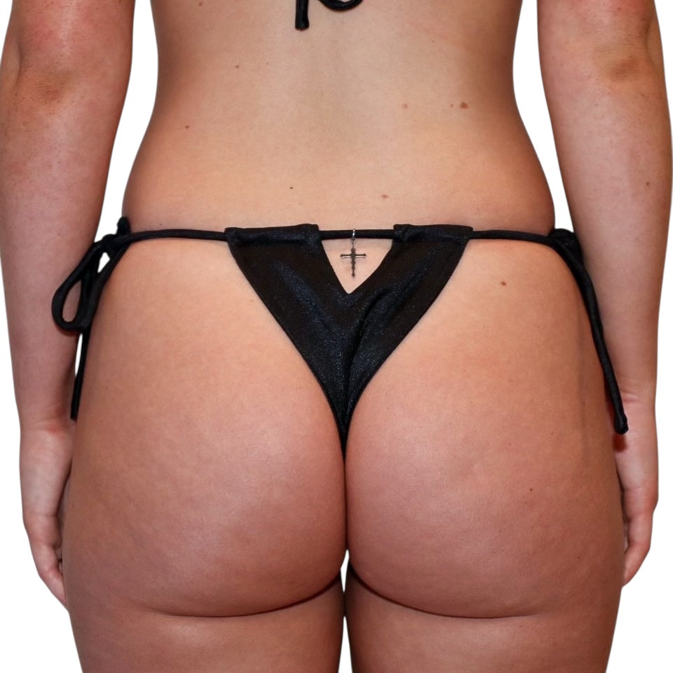 CROSS CHARM BIKINI BOTTOM