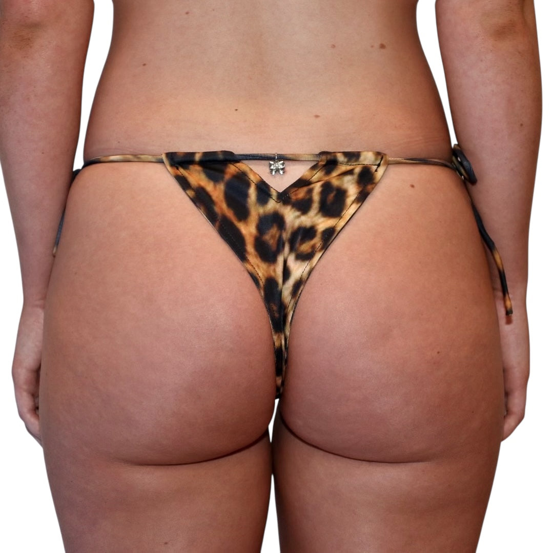 LEOPARD CHARM BIKINI BOTTOM
