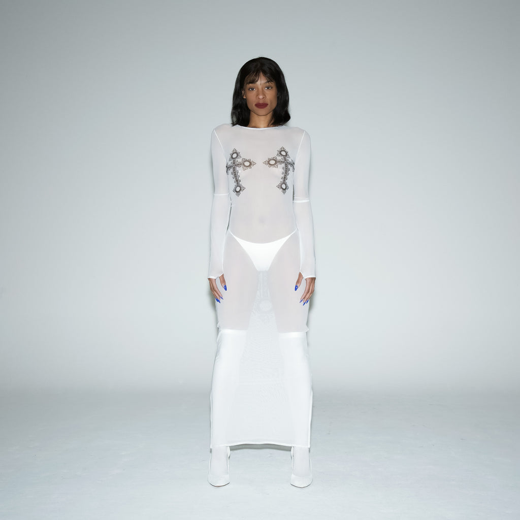 DESIRES DRESS [WHITE]