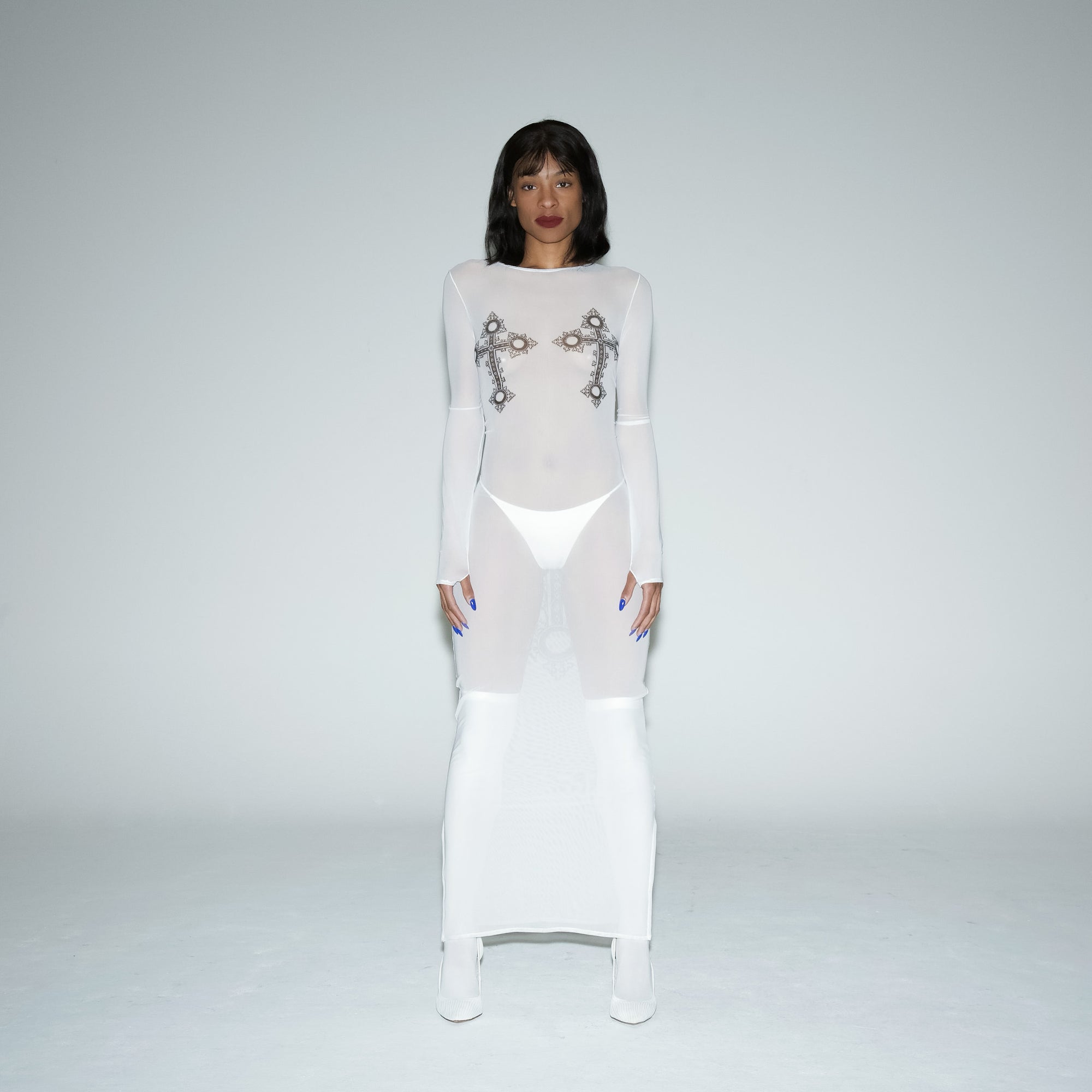 DESIRES DRESS [WHITE]